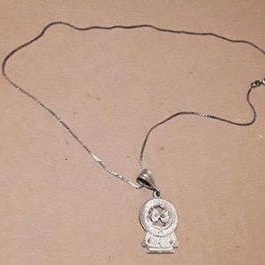 Kenny McCormick south park silver necklace